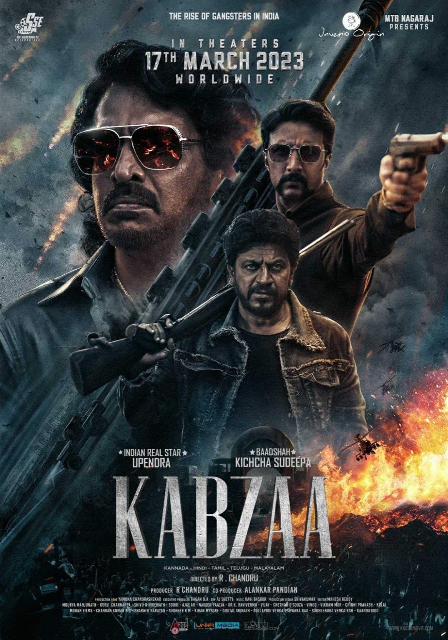 Kabzaa 2023 Movie Details