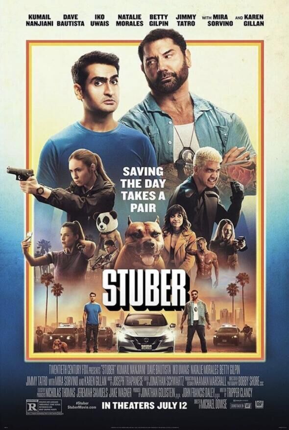Stuber 2019 Movie Cast, OTT, Budget, Box Office, And More