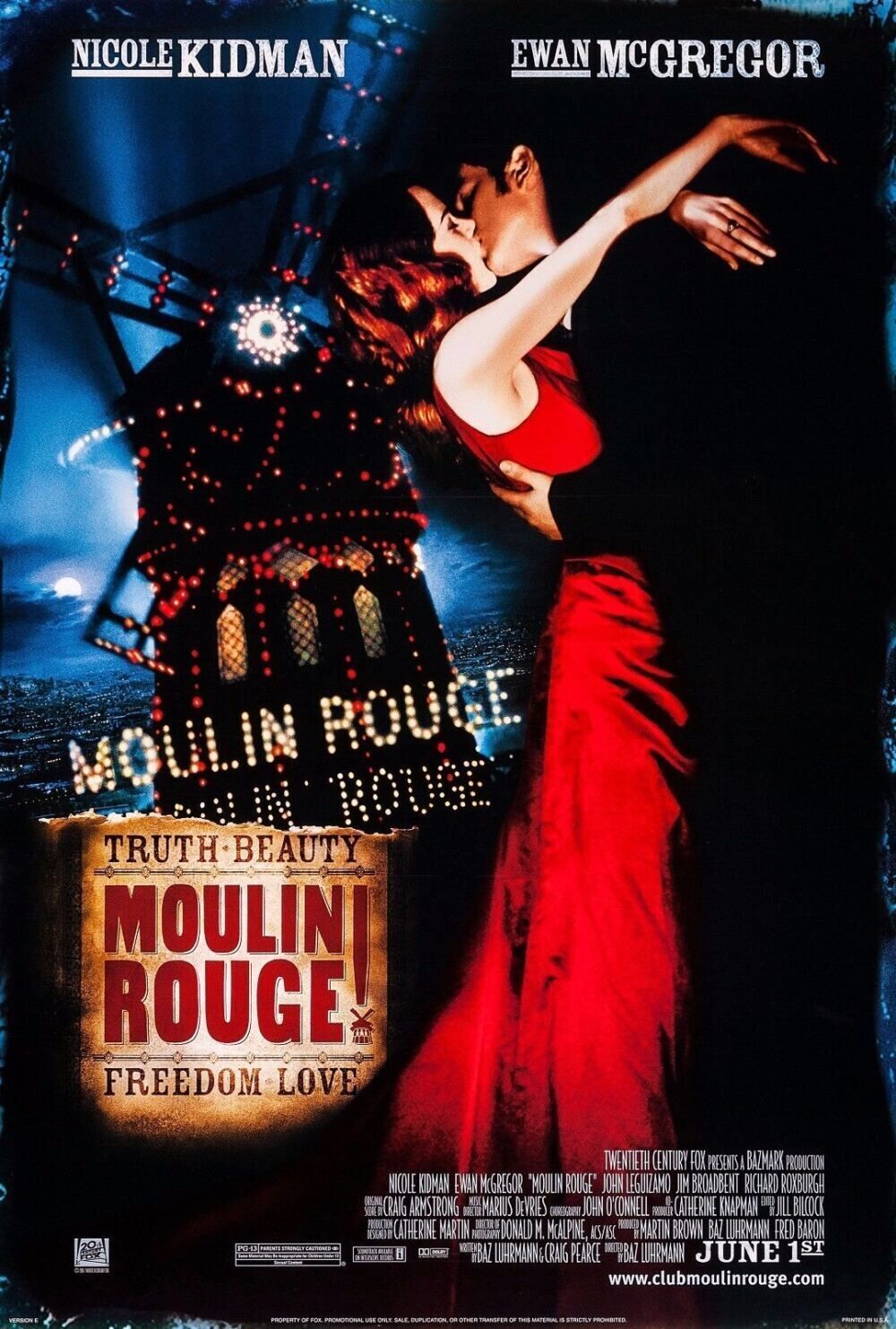 Moulin Rouge! 2001 Movie Cast, OTT, Budget, Box Office, And More