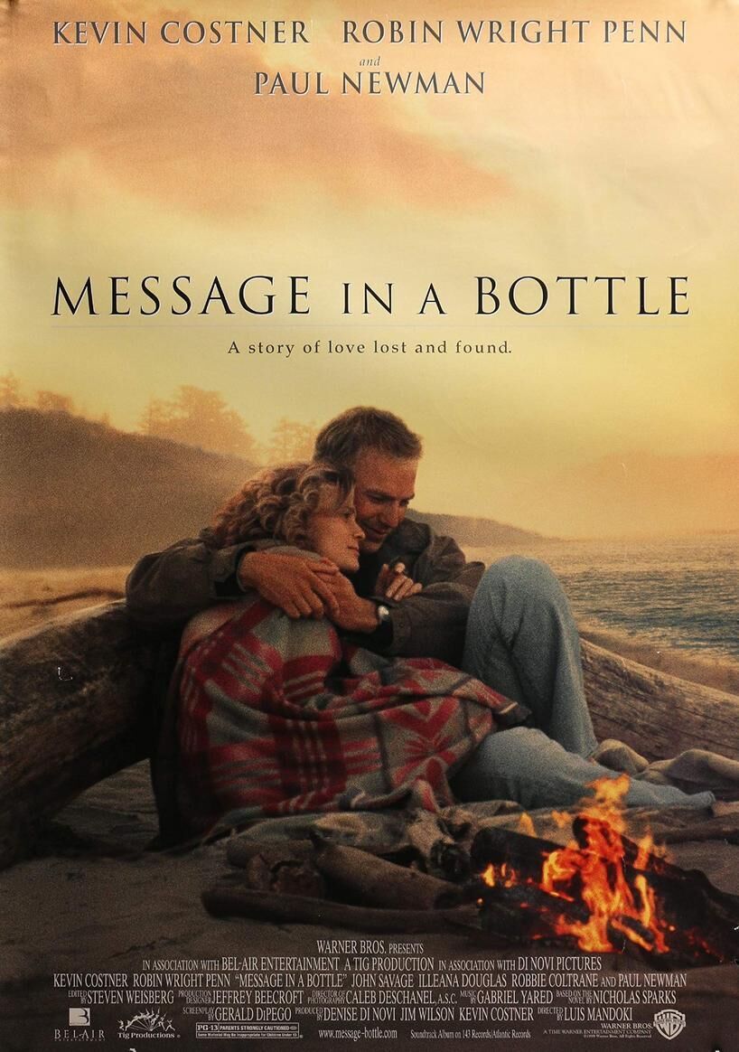 Message in a Bottle 1999 Movie Cast, OTT, Budget, Box Office, And More