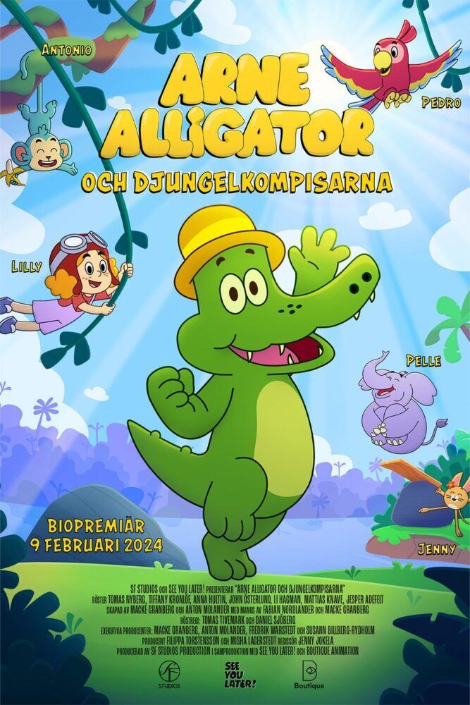 Arne Alligator och djungelkompisarna Cast, OTT, Budget, Box Office, And More