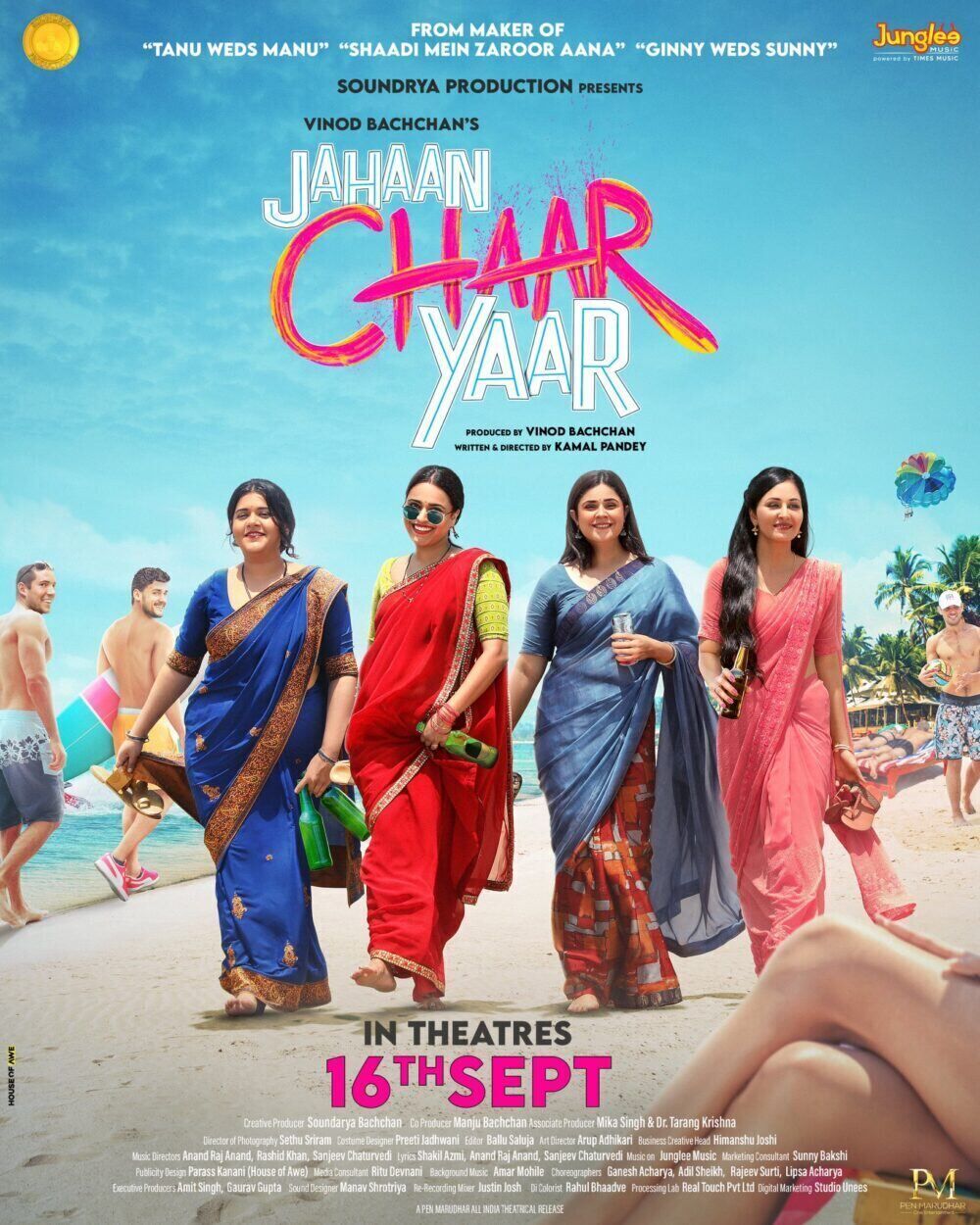 Jahaan Chaar Yaar 2022 Movie Cast, OTT, Budget, Box Office, And More