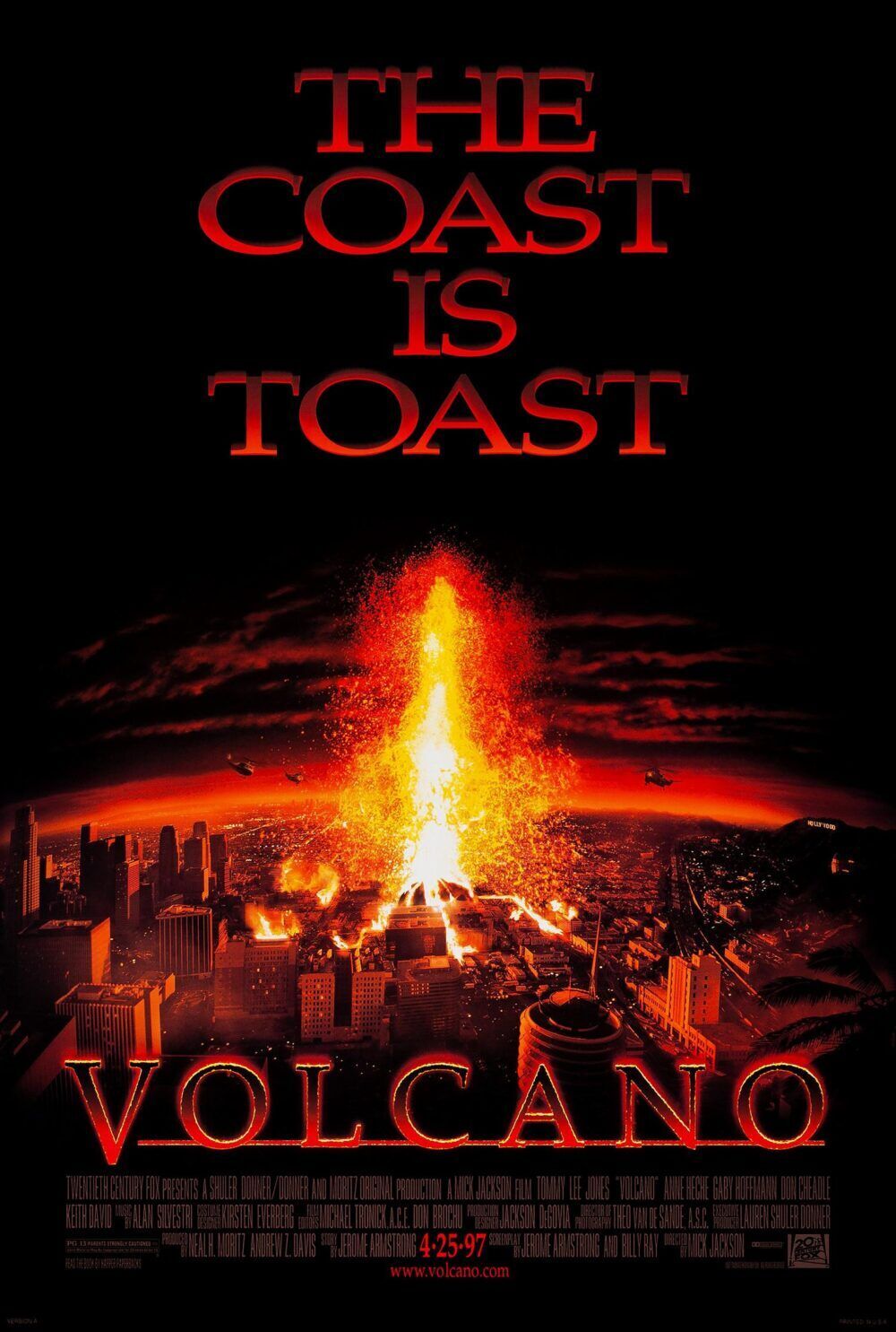 Volcano 1997 Movie Cast, OTT, Budget, Box Office, And More
