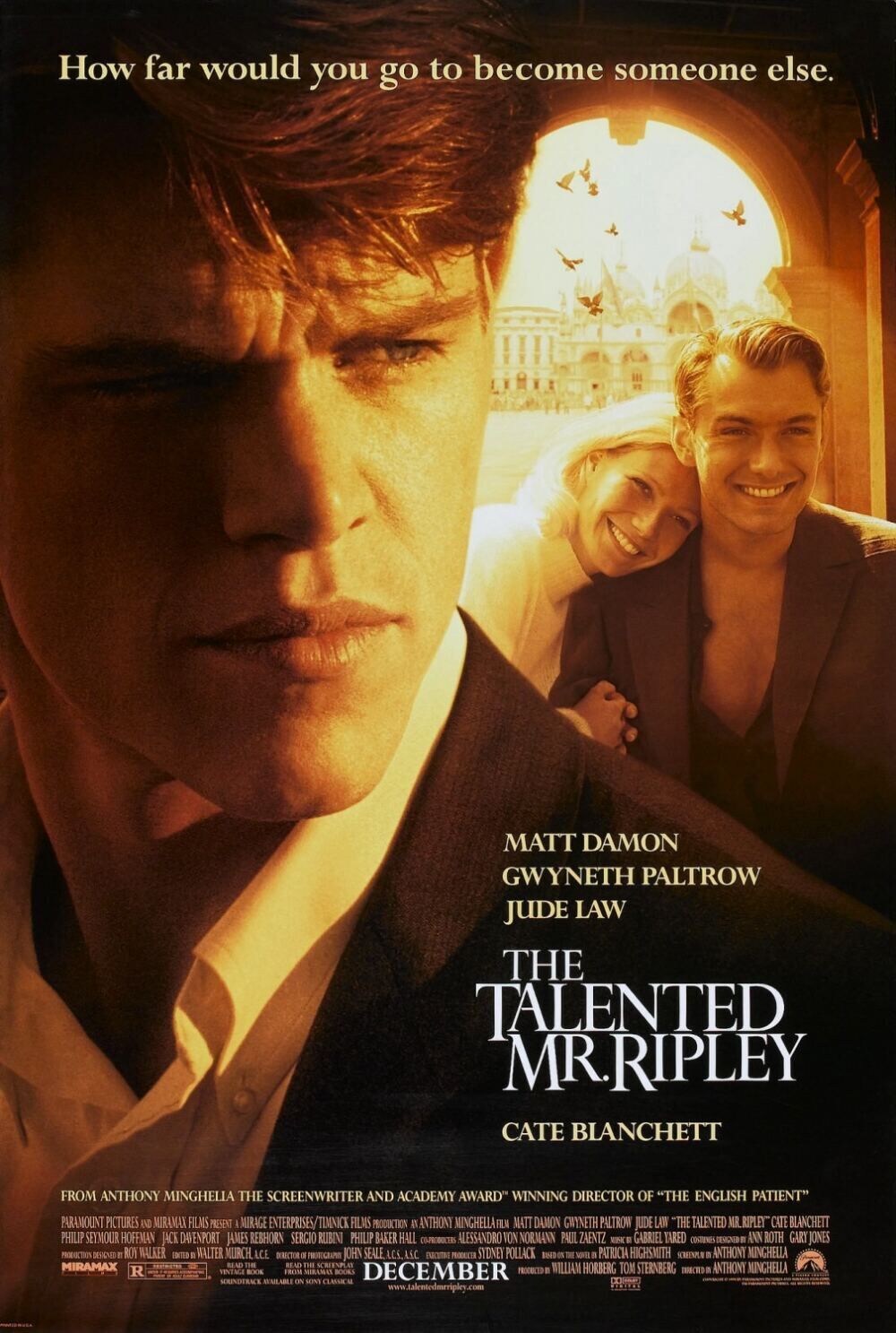 The Talented Mr. Ripley 1999 Movie Cast, OTT, Budget, Box Office, And More