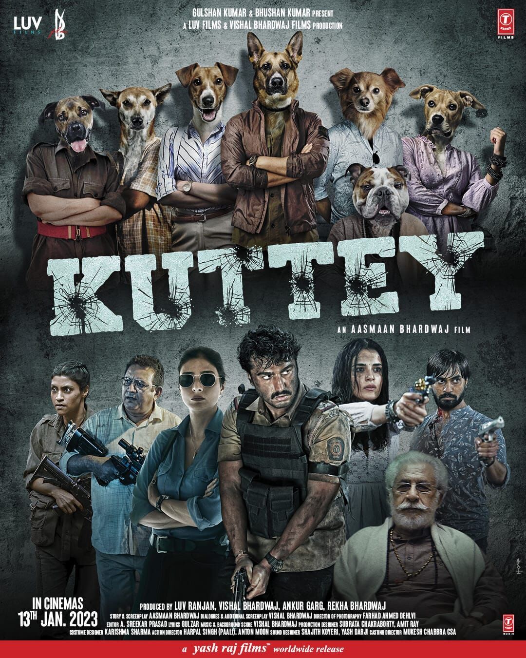 Kuttey 2023 Movie Details
