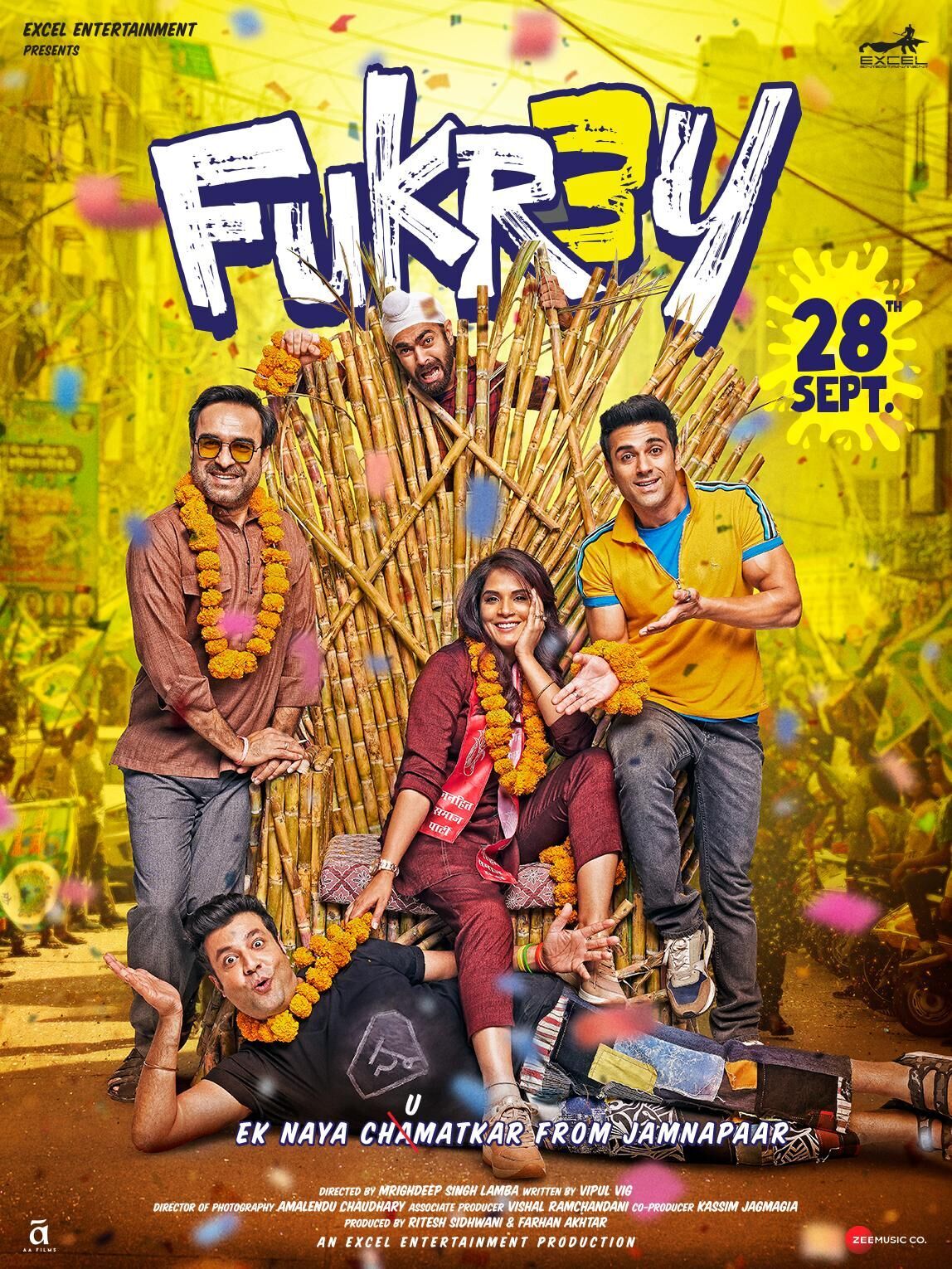 Fukrey 3 2023 Movie Details