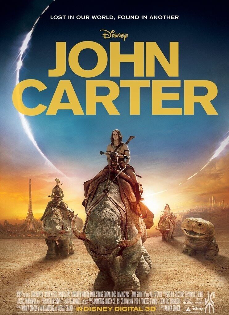 John Carter 2012 Movie Cast, OTT, Budget, Box Office, And More