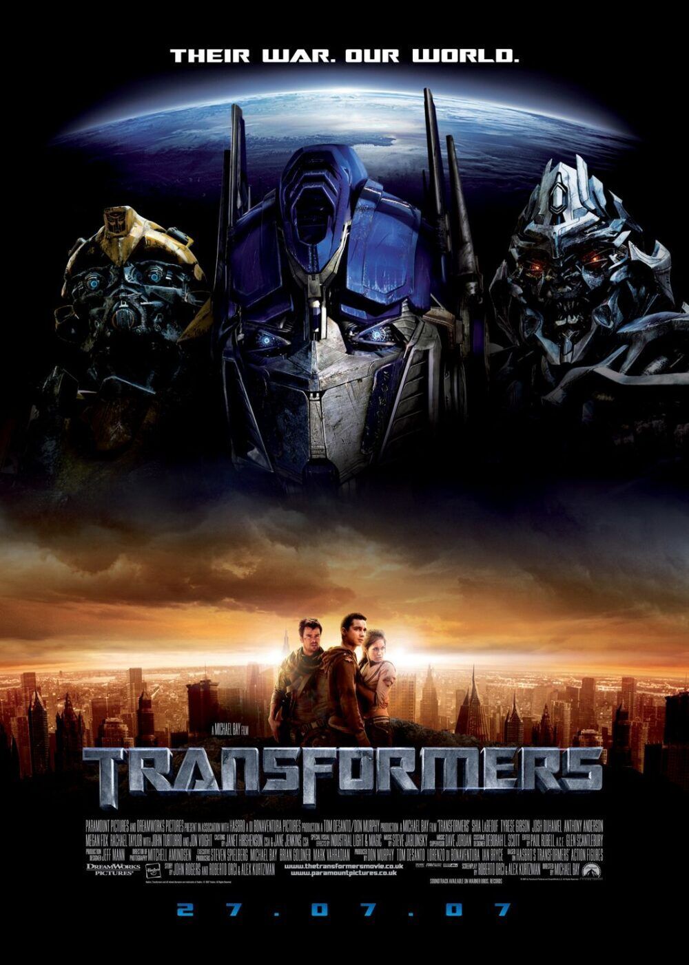Transformers 2007 Movie Cast, OTT, Budget, Box Office, And More