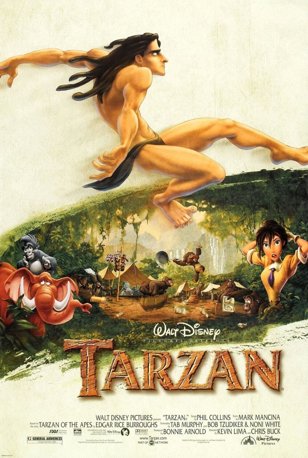 Tarzan 1999 Movie Cast, OTT, Budget, Box Office, And More