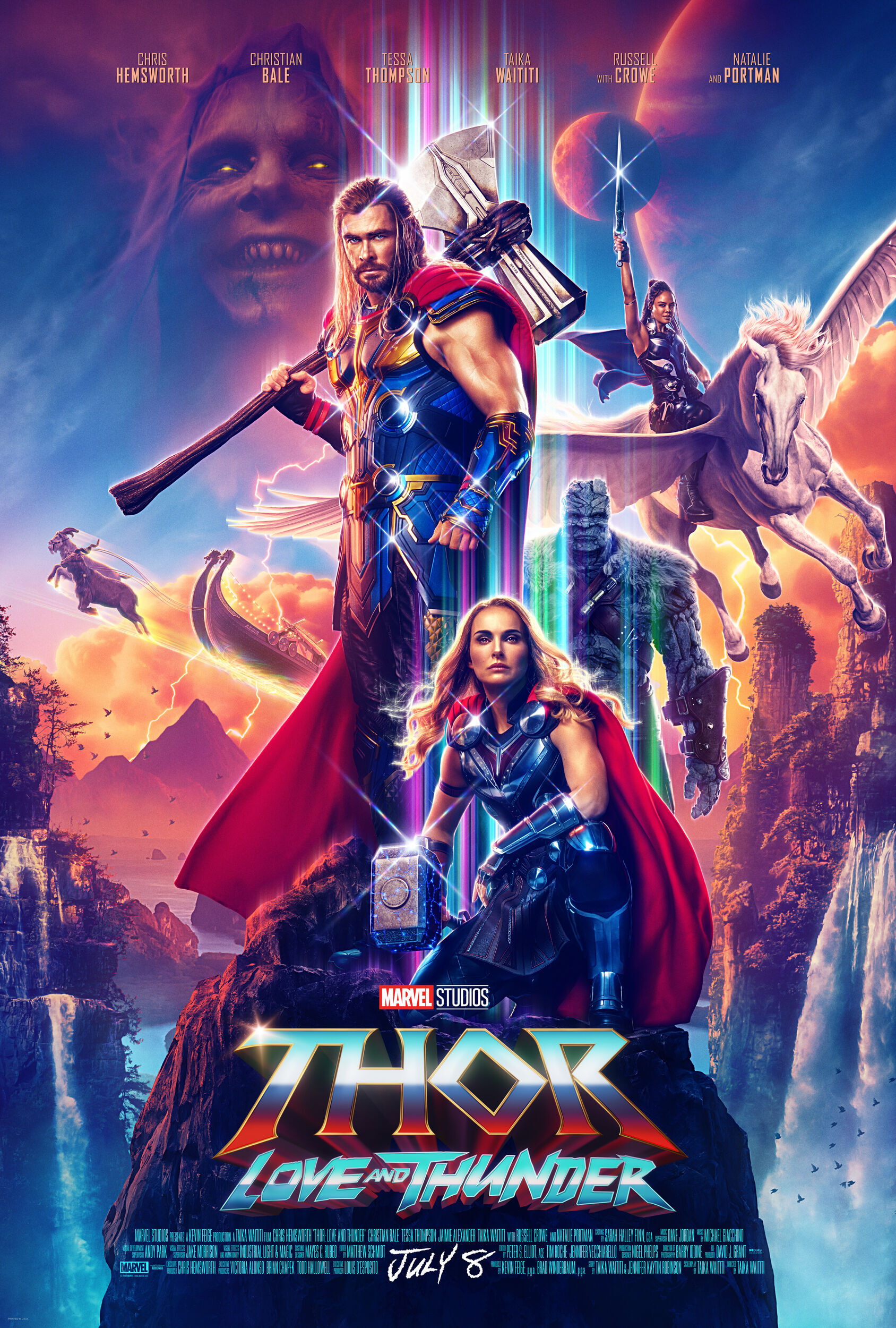 Thor: Love and Thunder Cast, OTT, Budget, Box Office, And More