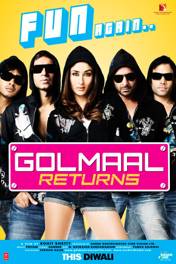 Golmaal Returns 2008 Movie Cast, OTT, Budget, Box Office, And More