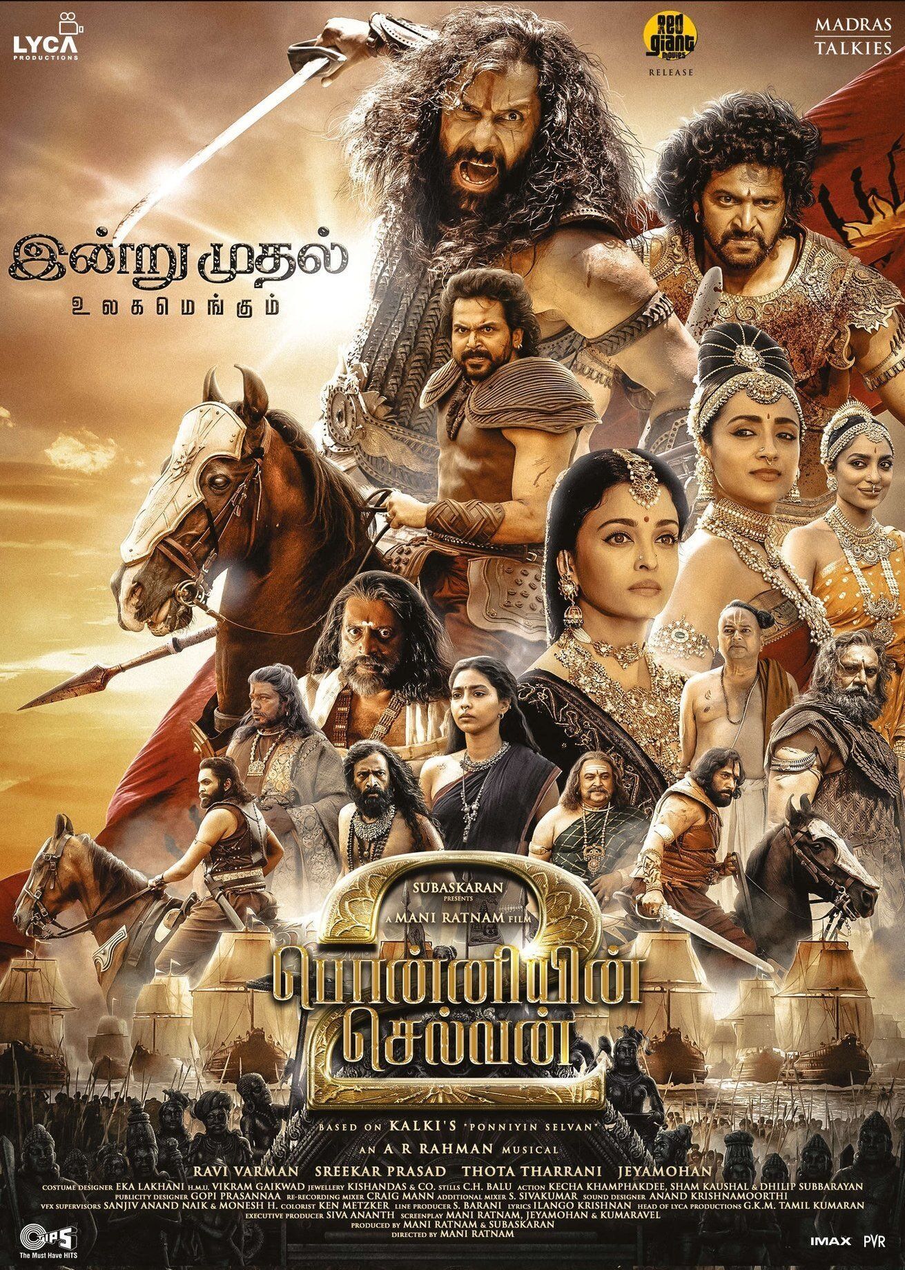 Ponniyin Selvan: Part Two 2023 Movie Details