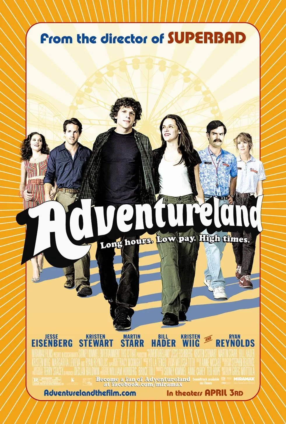 Adventureland 2009 Movie Cast, OTT, Budget, Box Office, And More