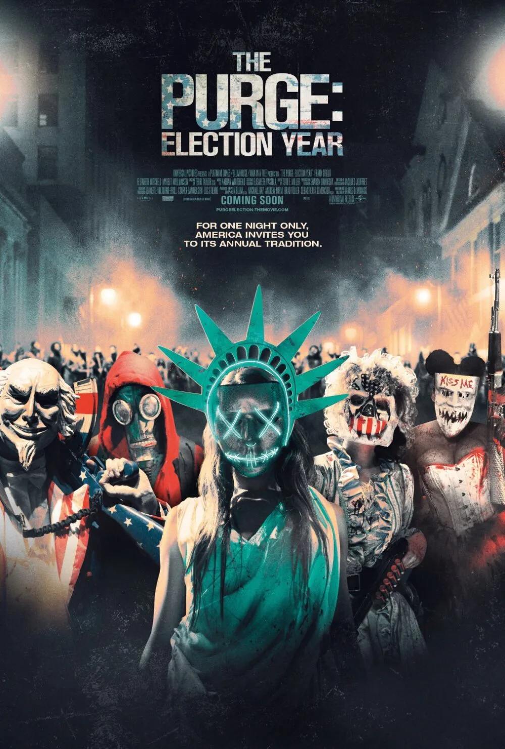 The Purge: Election Year 2016 Movie Cast, OTT, Budget, Box Office, And More