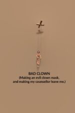 The Last Anniversary 2025 Movie Cast, OTT, Budget, Box Office, And More 4 BAD CLOWN: Making an evil clown mask, and making my counselor leave me. 2024 Movie Cast, OTT, Budget, Box Office, And More