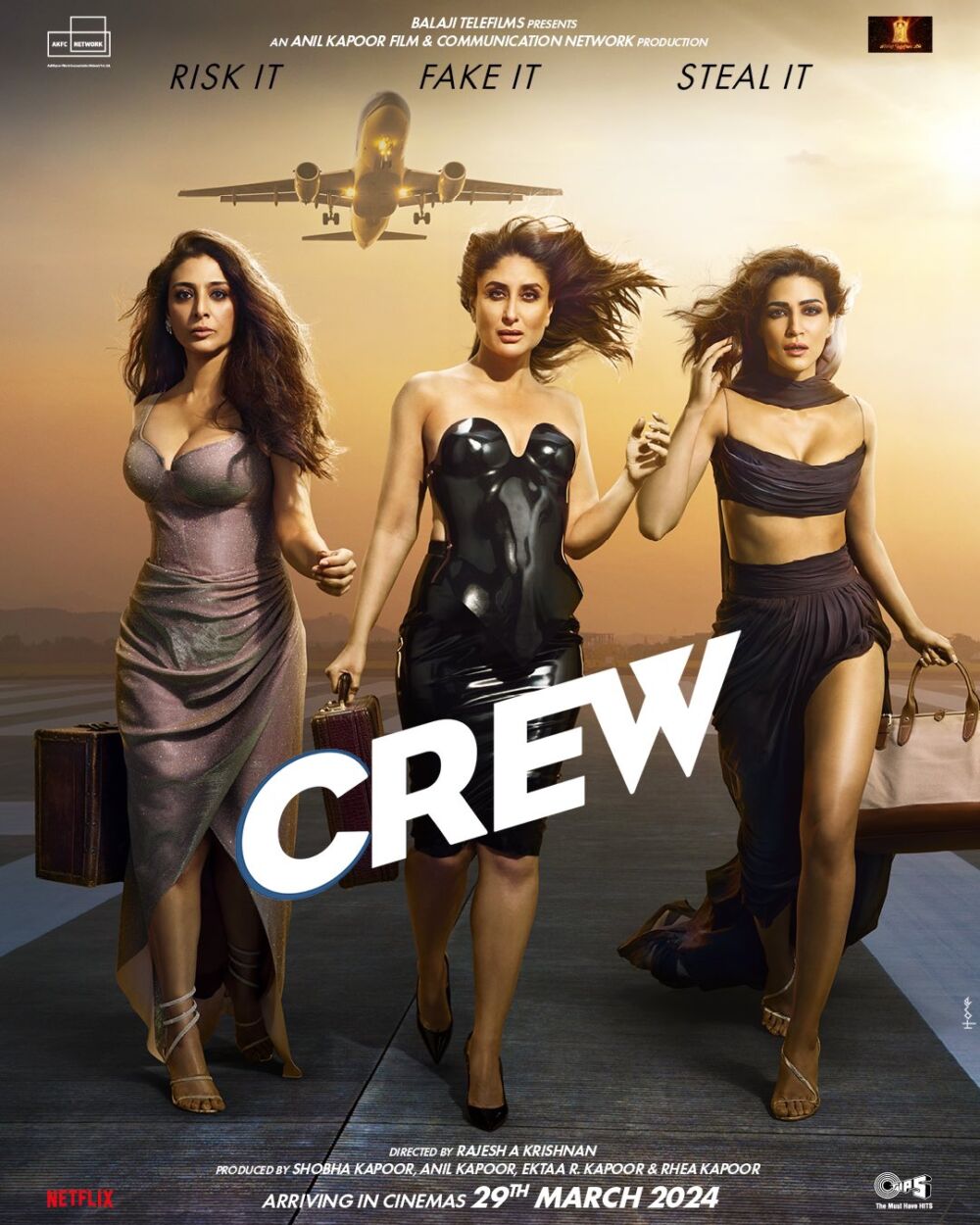 Crew 2024 Movie Cast, OTT, Budget, Box Office, And More
