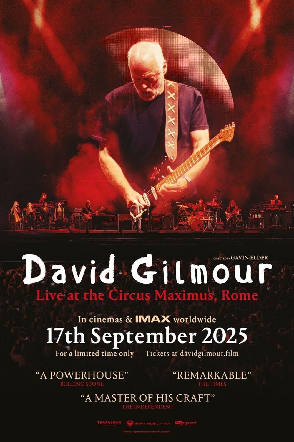 David Gilmour Live at the Circus Maximus, Rome 2025 Movie Cast, OTT, Budget, Box Office, And More