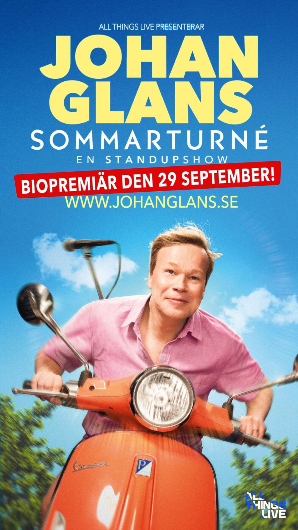Johan Glans sommarturné - En standupshow 2023 Movie Cast, OTT, Budget, Box Office, And More