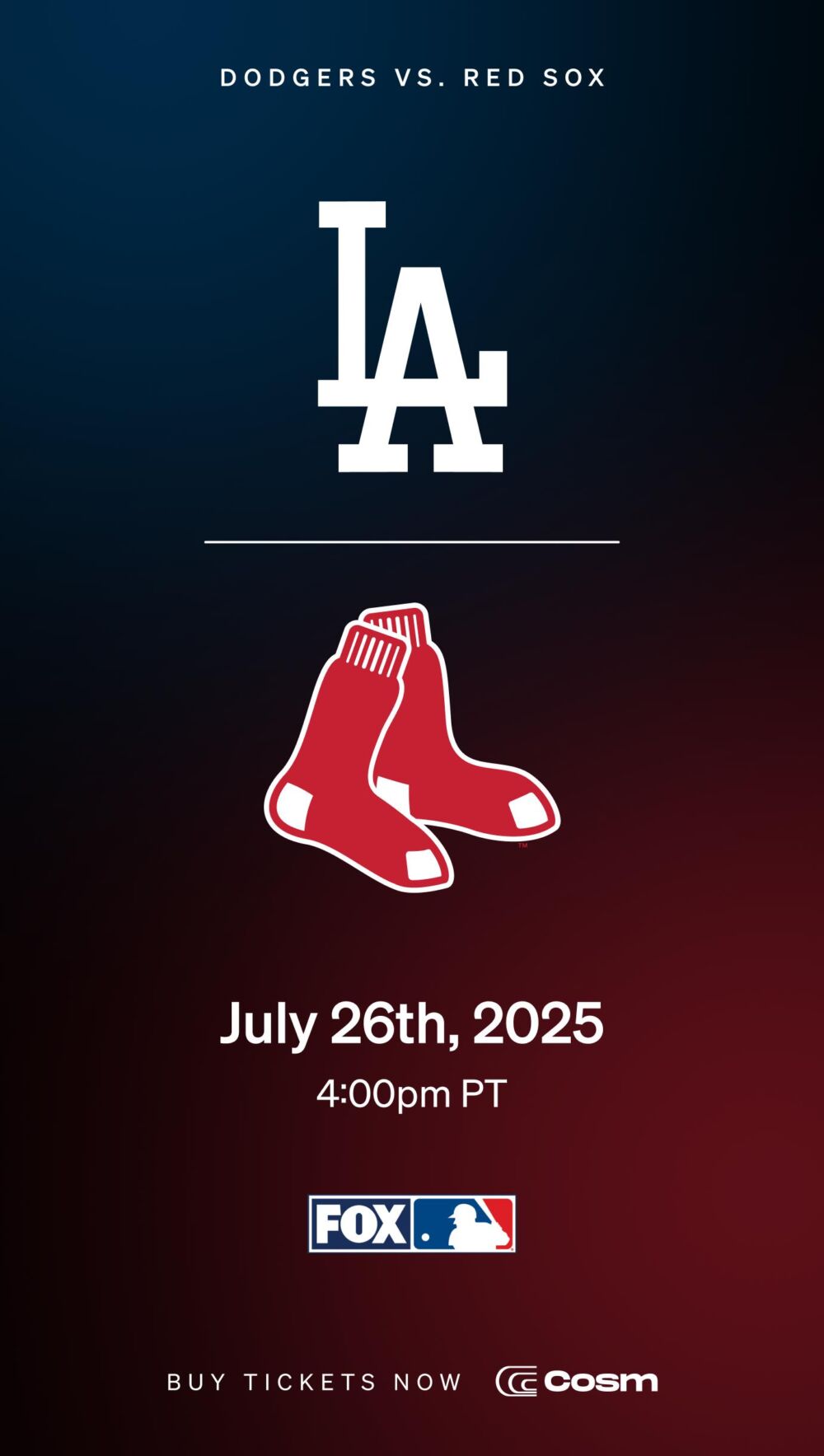 MLB: Dodgers at Red Sox in COSM Shared Reality 2025 Movie Cast, OTT, Budget, Box Office, And More