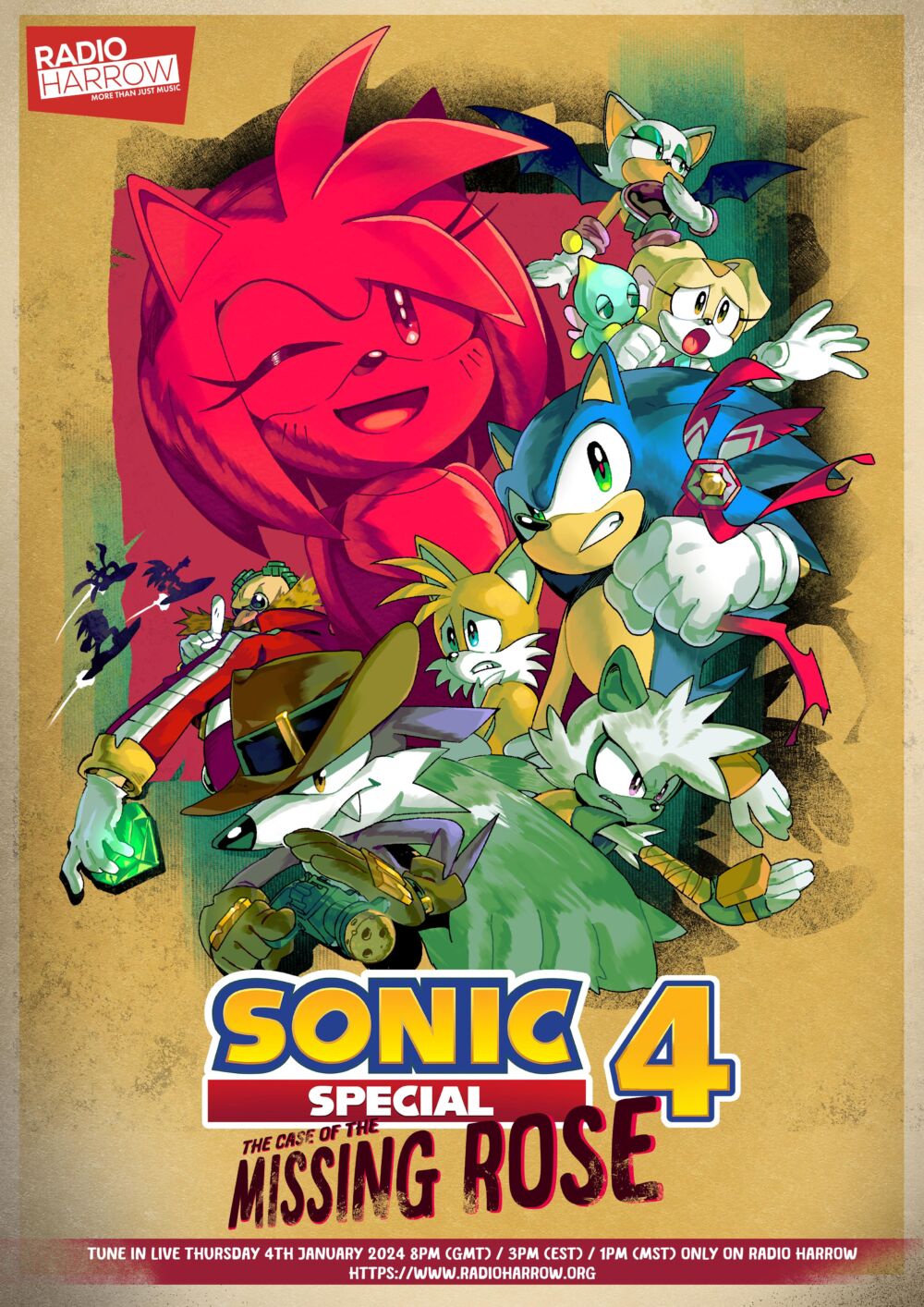 Radio Harrow: Sonic Special 4 Case of the missing Rose 2024 Movie Cast, OTT, Budget, Box Office, And More