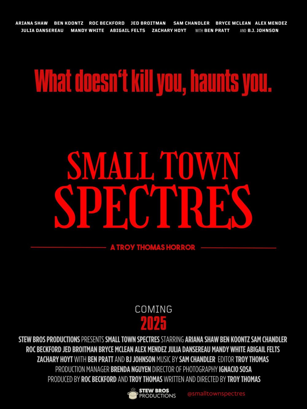 Small Town Spectres 2025 Movie Cast, OTT, Budget, Box Office, And More