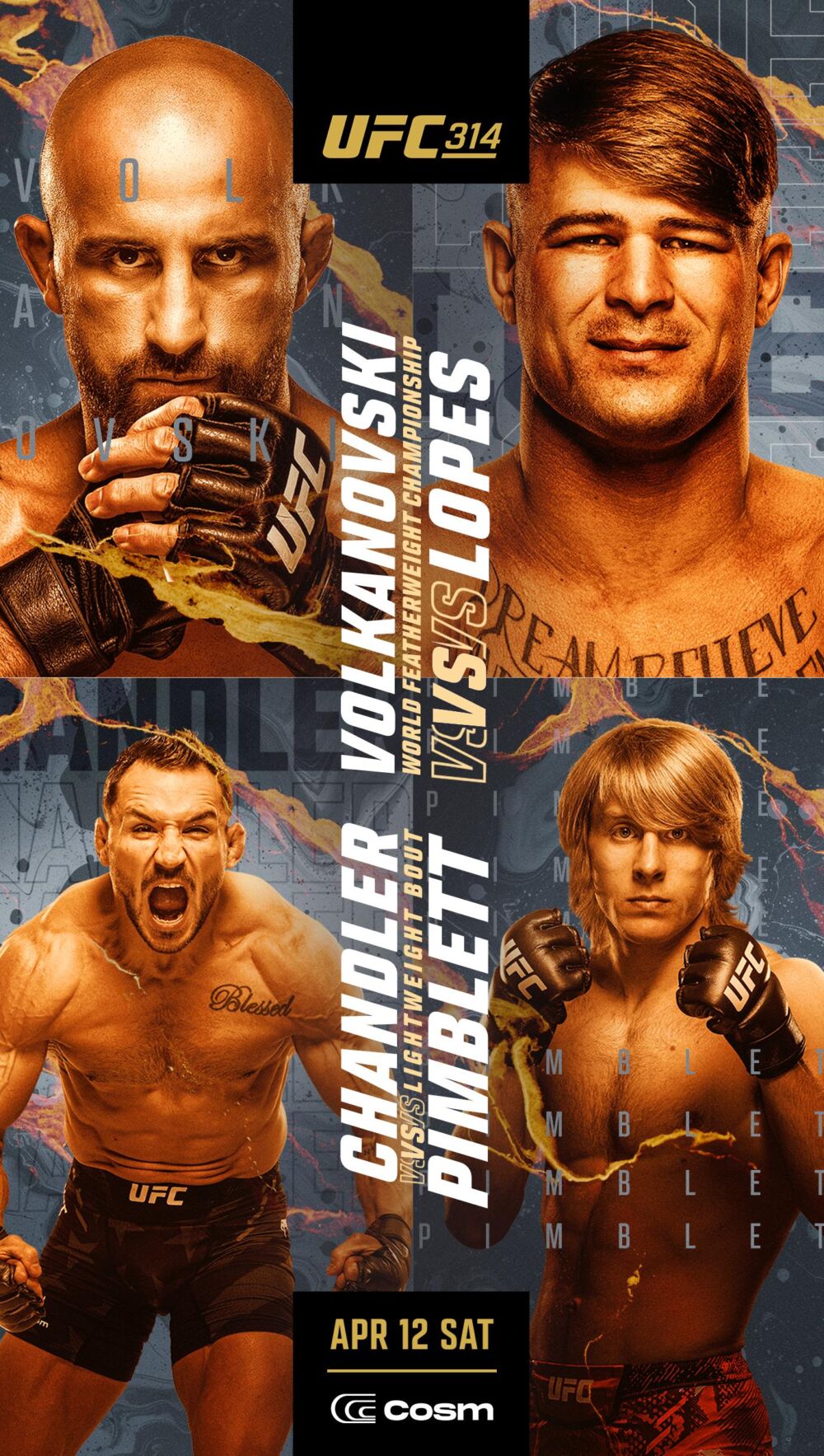 UFC 314: Volkanovski vs. Lopes in COSM Shared Reality 2025 Movie Cast, OTT, Budget, Box Office, And More