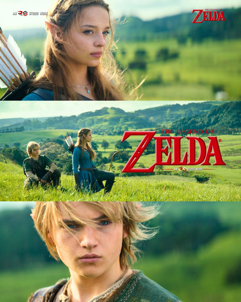 HYRULE REALIZED: First Official Pictures of Live-Action 'Legend of Zelda' Reveal Link's Classic Green Tunic and a 'Warrior Princess' Zelda